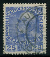 ÖSTERREICH 1908 Nr 147x Gestempelt X7C22EE - Used Stamps