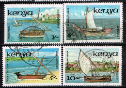 KENYA / Oblitérés / Used / 1986 - Embarcations Typiques - Kenia (1963-...)
