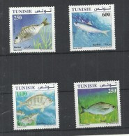 2012-Tunisia-Tunisie/Fishes Of Tunisia/Poissons De Tunisie/Complete Set 4v MNH** - Tunisia