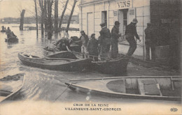 94-VILLENEUVE SAINT GEORGES-CRUE DE LA SEINE-N°380-F/0125 - Villeneuve Saint Georges