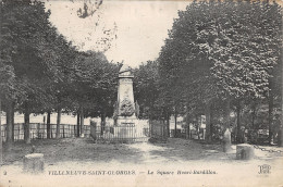 94-VILLENEUVE SAINT GEORGES-N°380-F/0083 - Villeneuve Saint Georges