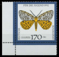 BRD 1992 Nr 1606 Postfrisch ECKE-ULI S77468E - Ungebraucht