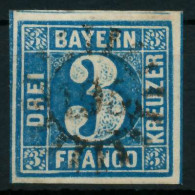 BAYERN MÜHLRADSTEMPEL AUF Nr 2II GMR 196 ZENTR- X87E442 - Used