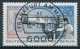 BERLIN 1985 Nr 741 Zentrisch Gestempelt X915376 - Usati