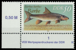 DDR 1987 Nr 3099I Postfrisch ECKE-ULI X0D961A - Ungebraucht