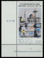 DDR 1987 Nr 3124 Postfrisch ECKE-ULI X0D9972 - Ongebruikt