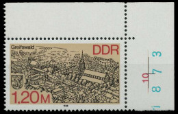 DDR 1988 Nr 3166 Postfrisch ECKE-ORE X0DDD86 - Ungebraucht