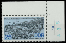 DDR 1988 Nr 3163 Postfrisch ECKE-ORE X0DDD9E - Ungebraucht