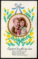 CPA CPSM COUPLE ° A. Noyer Série Décoration ** Kitsch - Parejas