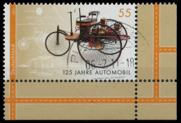 BRD BUND 2011 Nr 2867 Zentrisch Gestempelt ECKE-URE X36B94E - Used Stamps