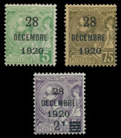 MONACO 1921 Nr 46-48 Ungebraucht X3AD69E - Nuovi