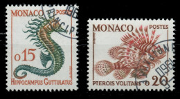 MONACO 1960 Nr 651-652 Gestempelt X3B38FE - Used Stamps