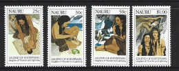 Nauru 1990 Legends Of Eoiyepiang Set Of 4 MNH - Nauru