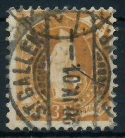 SCHWEIZ STEHENDE HELVETIA Nr 64YCa Zentrisch Gestempelt X6B6376 - Used Stamps