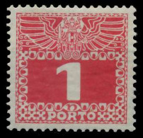 ÖSTERREICH PORTOMARKEN 1908 11 Nr 34y Postfrisch X7428D6 - Taxe