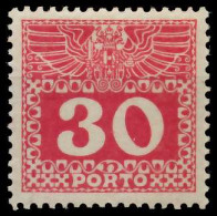 ÖSTERREICH PORTOMARKEN 1908 11 Nr 42z Postfrisch X742936 - Portomarken