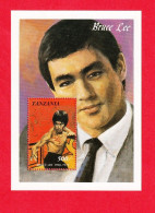 WW14543- TANZÂNIA - MNH_ CINEMA_ BRUCE LEE - Schauspieler