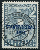 ÖSTERREICH 1955 Nr 1017 Zentrisch Gestempelt X75E6B6 - Used Stamps