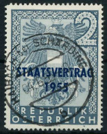 ÖSTERREICH 1955 Nr 1017 Zentrisch Gestempelt X75E6B6 - Oblitérés