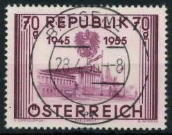 ÖSTERREICH 1955 Nr 1012 Zentrisch Gestempelt X75E6BE - Oblitérés