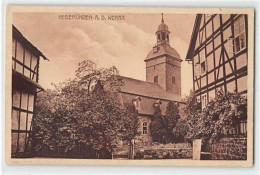 39117211 - Hedemuenden An Der Werra. Kirche Ungelaufen  Gute Erhaltung. - Bad Gandersheim