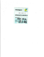 94 SAINT MANDE Abonnement Annuel Résident OMNIPARC 2007/2008  -  194 - Tickets - Entradas