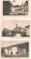 01 BOURG Petit Lot De 3 Cartes  Chateau Et Sanatorium (tuberculose) Angeville,Mangini,Belligneux   (195) - Hauteville-Lompnes