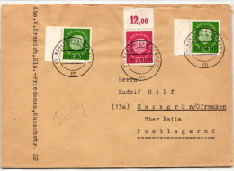 Berlin 183, 184 V P OR Als Ersttagsbrief Echt Gelaufen #JX645 - Otros & Sin Clasificación