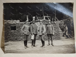 Italy World War Italia Foto  Militari Grande Guerra.  Monfalcone 1917. 165x120 Mm. - Oorlog, Militair