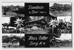 39108911 - Tannheim In Tirol. Haus Zoller Berg No. 19 Und Umgebung Ungelaufen  Gute Erhaltung. - Altri & Non Classificati