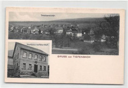 39098411 - Tiefenbach Im Hunsrueck Mit Gasthaus Peter Wolf Ungelaufen  Gute Erhaltung. - Other & Unclassified