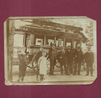 180524 - PHOTO ANCIENNE - Transport Autobus Omnibus Hippomobile N°81 Les Halles Palais Royal Fbg St Honoré PARIS - Autres & Non Classés