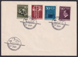 .Yugoslavia, 1956-08-31, Nikola Tesla, FISA, Rowing, Special Postmark - Altri & Non Classificati