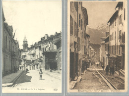 GAP  05 - Alpes De Hautes Alpes  2 Cartes De DIGNES  Et  BRIANCON - Autres & Non Classés