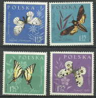 Poland 1961 Mi 1283-1286 Fi 1138-1141 MNH  (LZE4 PLD1283-1286) - Andere & Zonder Classificatie