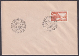 .Yugoslavia, 1956-10-24, Croatia, Zagreb, United Nations Day, Special Postmark - Andere & Zonder Classificatie