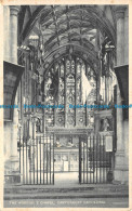 R110543 The Warriors Chapel. Canterbury Cathedral. E. Crow. 1932 - Welt