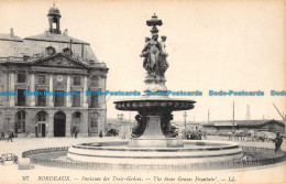 R110057 Bordeaux. The Three Graces Fountain. LL. No 97. B. Hopkins - Welt