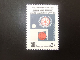 46 SYRIE - SIRIA 1974 / DIA MUNDIAL De La POBLACIÓN / YVERT 412 MNH - Syria