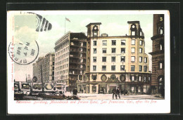 AK San Francisco, Cal., Examiner Building, Monadnock And Palace Hotel After The Fire, Erdbeben  - Katastrophen