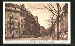 AK Ludwigshafen /Rhein, Lisztstrasse Mit Wohnhäusern  - Ludwigshafen