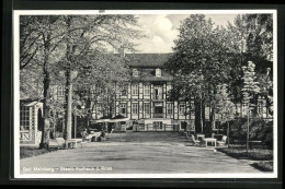 AK Bad Meinberg Am Teutoburgerwalde, Staatliches Kurhaus Zur Rose  - Bad Meinberg