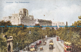 R112210 London. The Embankment. Photochrom - Sonstige & Ohne Zuordnung