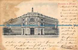 R110591 Recuerdo De Madrid. Banco De Espana. 1902. B. Hopkins - Welt