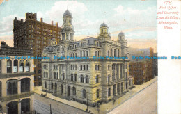 R110602 Post Office And Guaranty. Loan Building. Minneapolis. Minn. B. Hopkins - Welt