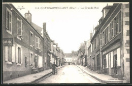 CPA Chateaumeillant, La Grande Rue, Hotel Du Nord  - Other & Unclassified