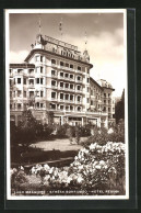 Cartolina Stresa Borromeo /Lago Maggiore, Hotel Regina Im Sonnenschein  - Andere & Zonder Classificatie