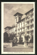 Cartolina Gardone Riviera, Hotel Savoy Im Sonnenschein  - Otros & Sin Clasificación