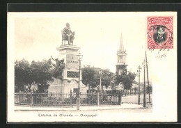 AK Guayaquil, Estatua De Olmedo  - Equateur