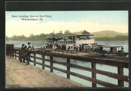 AK Williamsport, PA, Boat Landing, Sylvan Dell Park  - Altri & Non Classificati